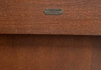 Art Deco Amsterdamse School Bookcase by Willem Penaat for Pander Den Haag, 1921